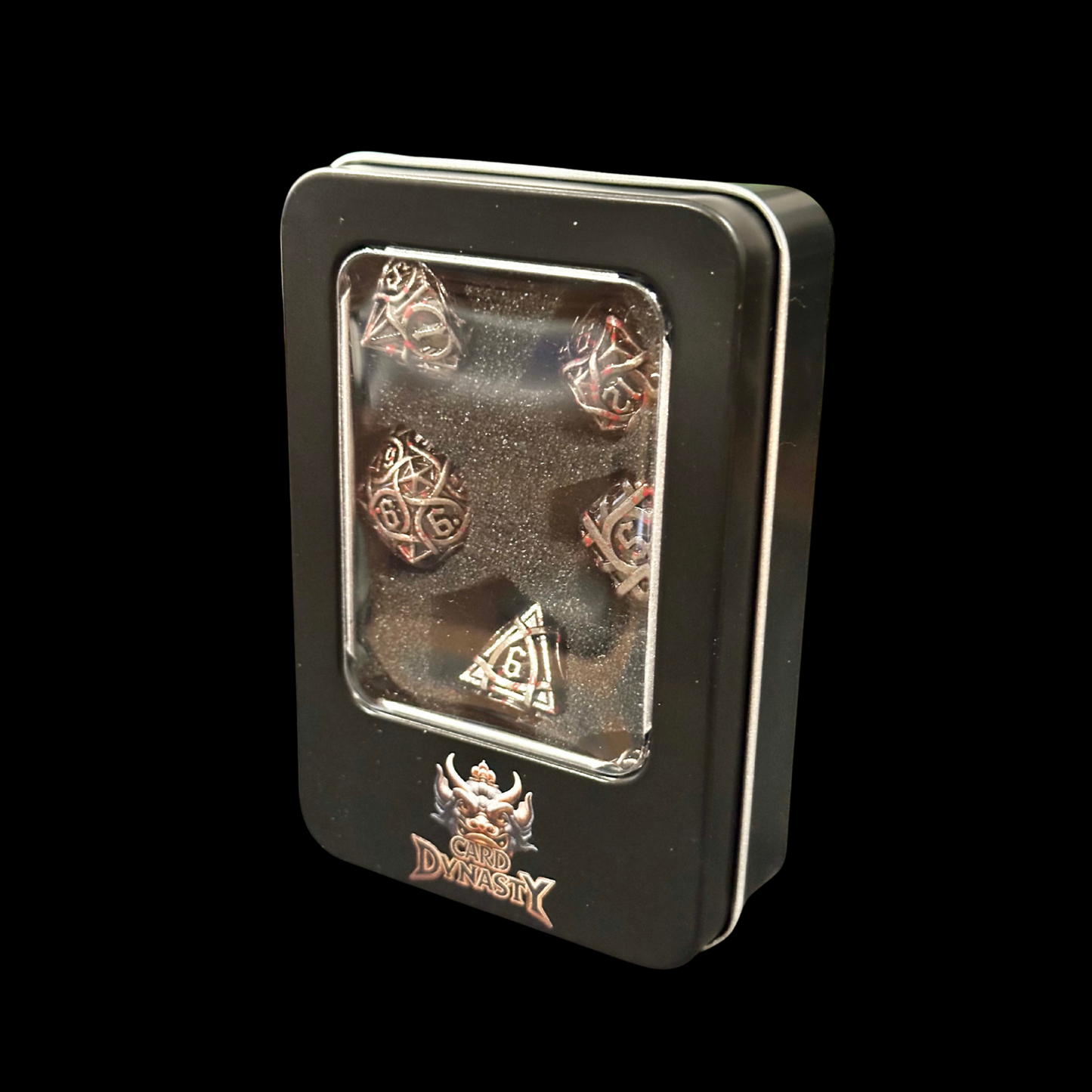 Dungeons And Dragons Metal Dice Set Rainbow Metal