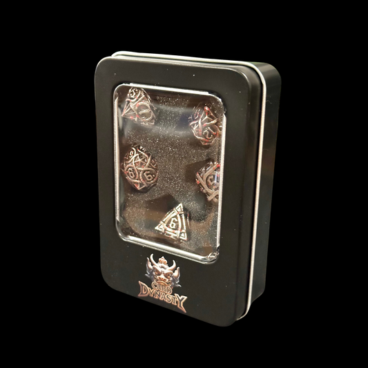 Dungeons And Dragons Metal Dice Set Rainbow Metal