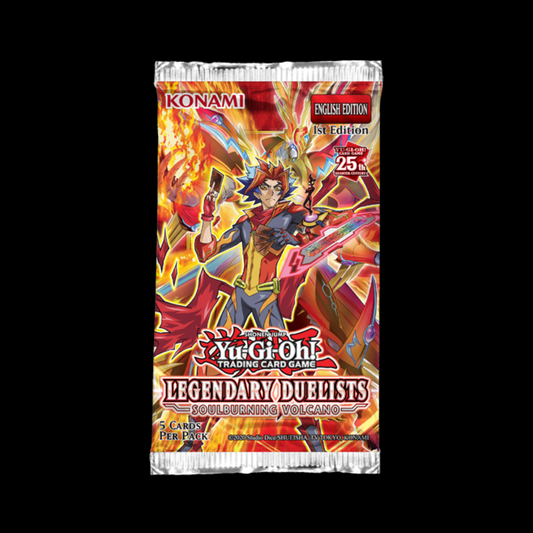 Yu-Gi-Oh! Legendary Duelists Soulburning Volcano 1st Edition Booster Pack 2023