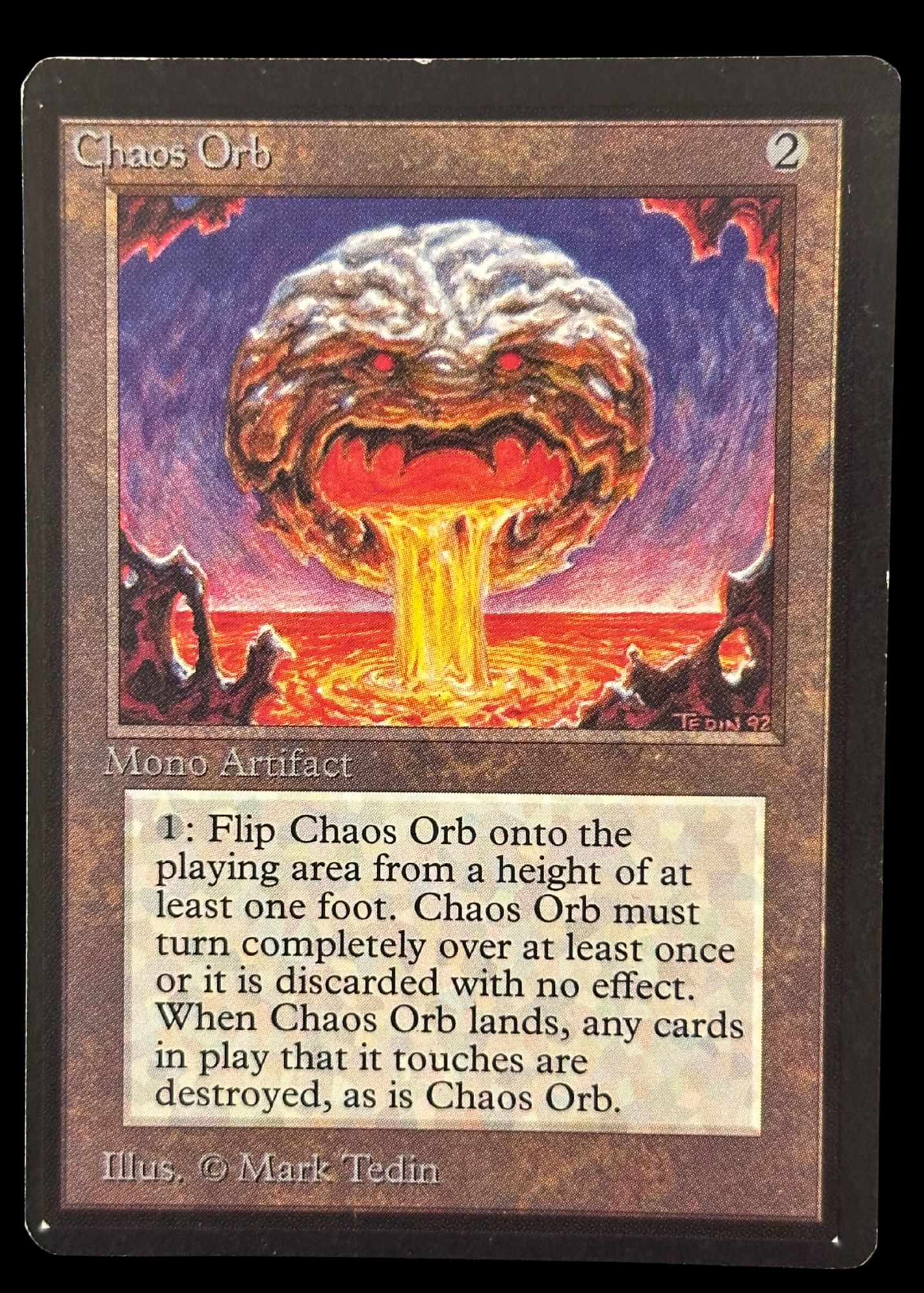 Chaos Orb (Altered, Corners Cut) - MP (Collectors Edition)