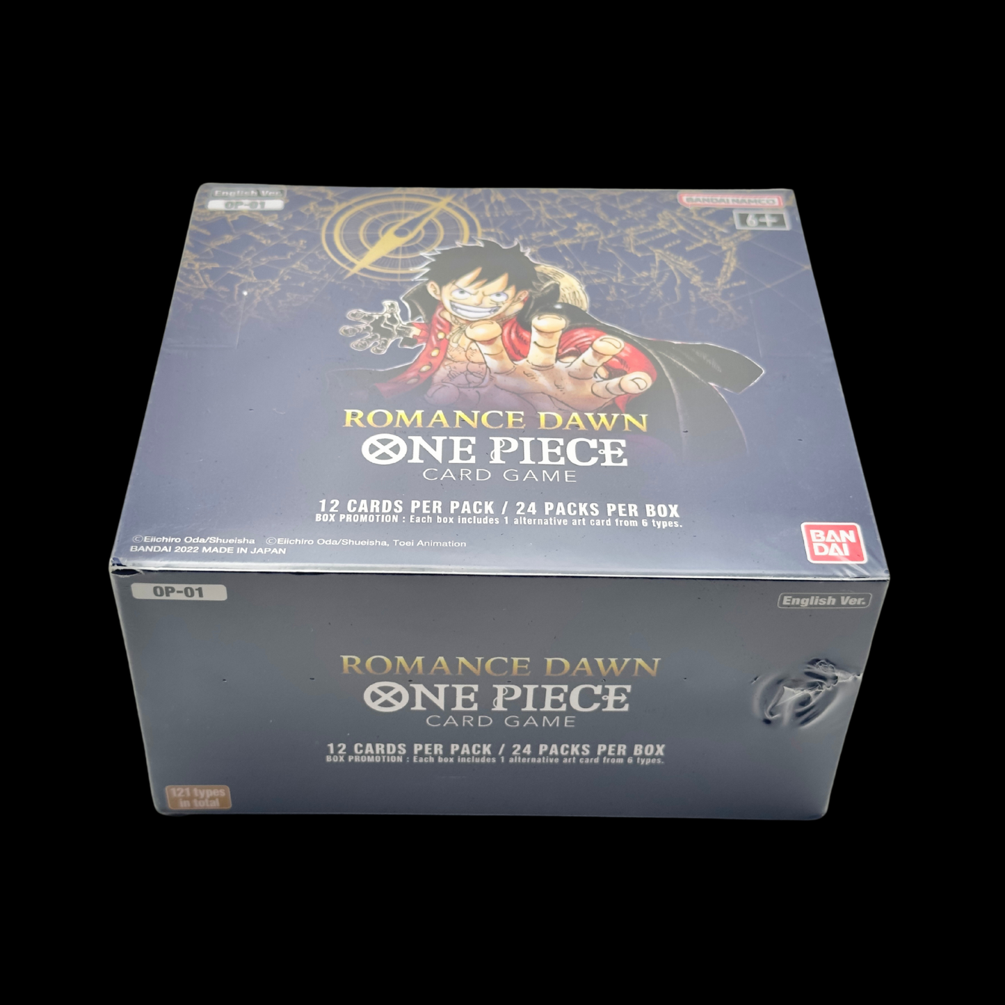 One Piece Romance Dawn Blue Bottom 1st Edition Booster Box OP-01