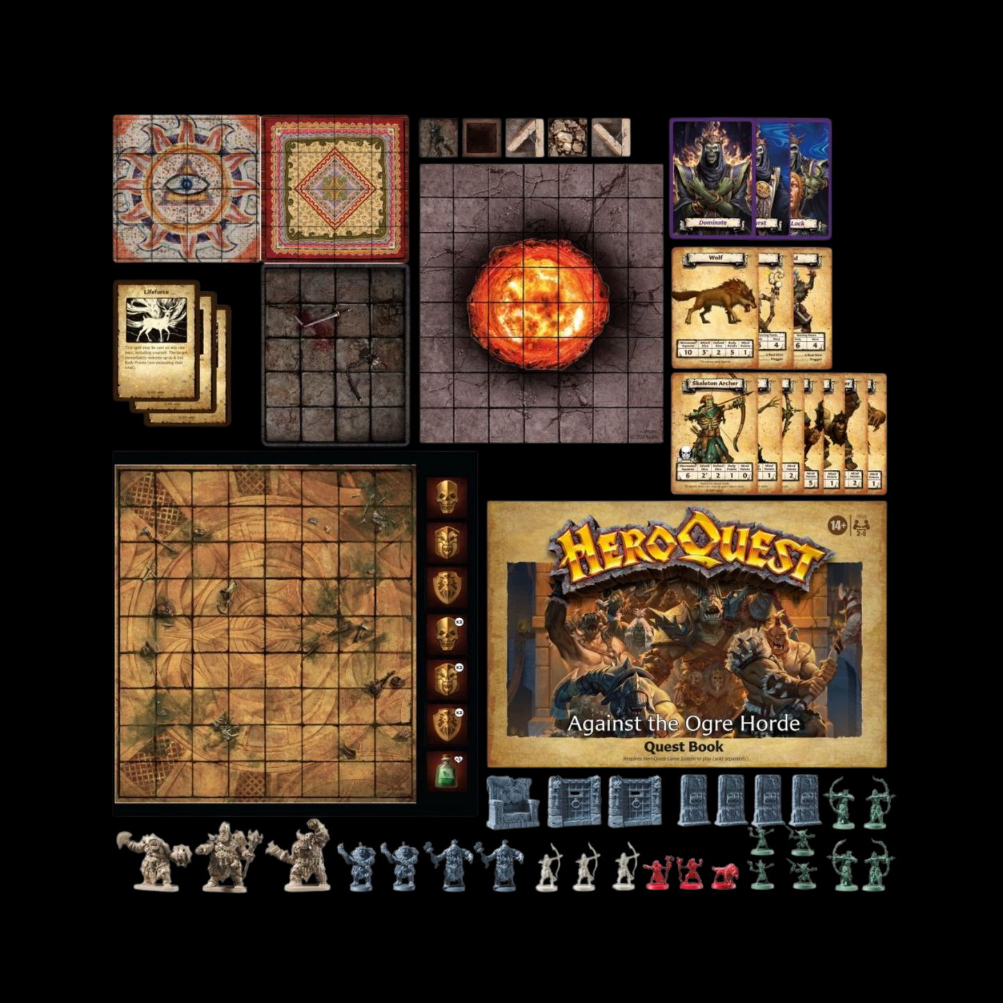 HeroQuest Against the Ogre Horde Quest Pack