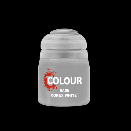 Warhammer Colour Base Corax White Paint 12ML