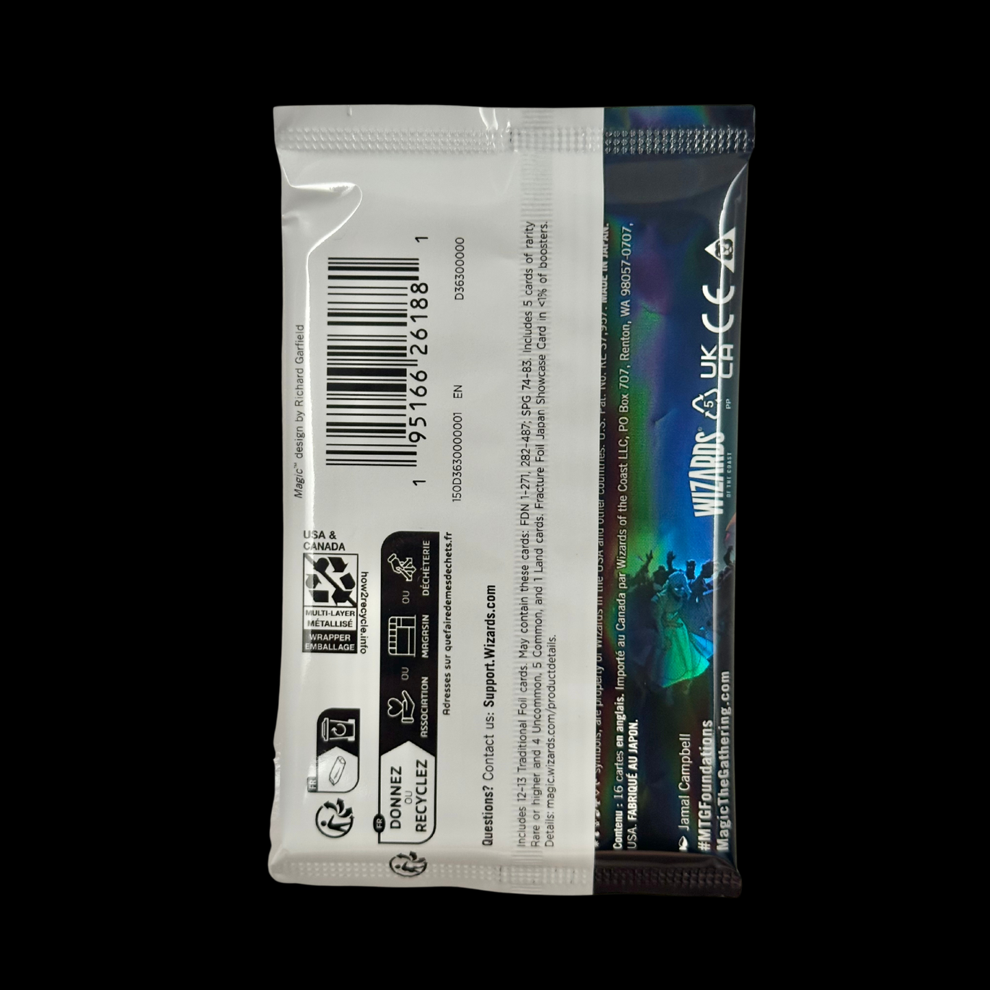 MTG Magic The Gathering Foundations Collector Booster Pack