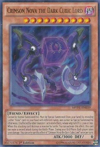 Crimson Nova the Dark Cubic Lord (MVP1-EN039) (MVP1)