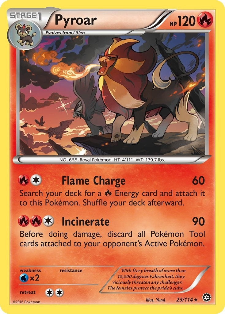 Pyroar (23/114) (STS)
