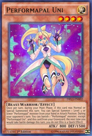 Performapal Uni (DRL3-EN002) (DRL3)