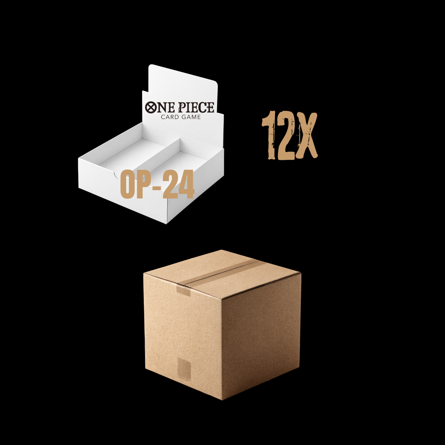 One Piece 12x Booster Box OP-24 Sealed Case (Ships Around May 2028)