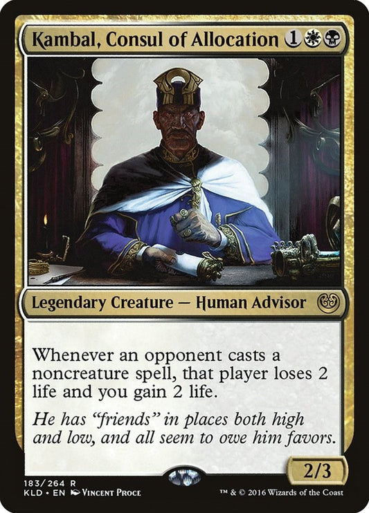 Kambal, Consul of Allocation (183) (KLD)