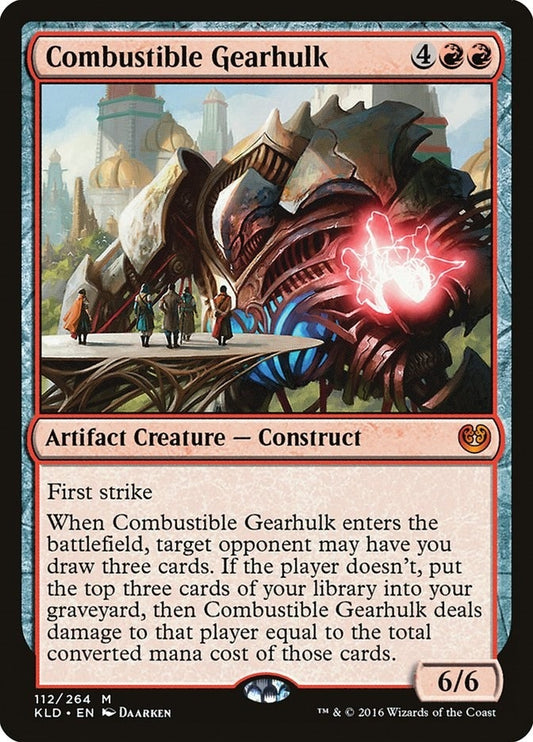 Combustible Gearhulk (112) (KLD)