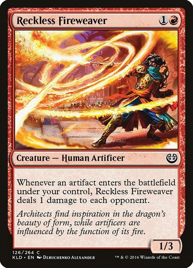Reckless Fireweaver (126) (KLD)