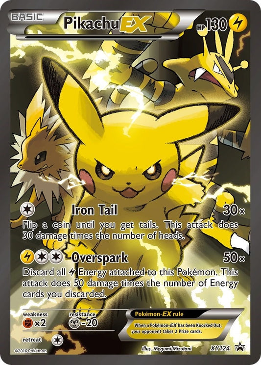 Pikachu EX - XY124 (XY124) (PR)