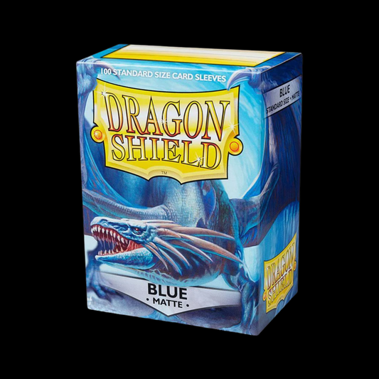 Dragon Shield Matte Blue Sleeves 100x
