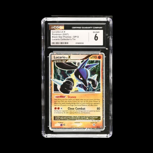 Pokemon Slab Lucario LV.X Dp12 CGC 6 Ex 2007