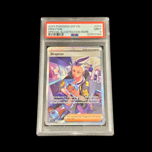 Pokemon Slab Drayton SSP 244 PSA 9 Mint 2024
