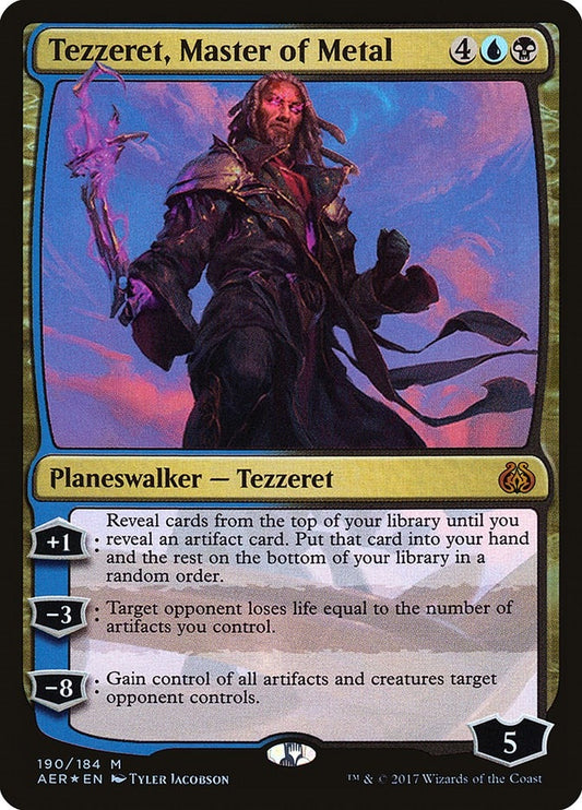 Tezzeret, Master of Metal (190) (AER)