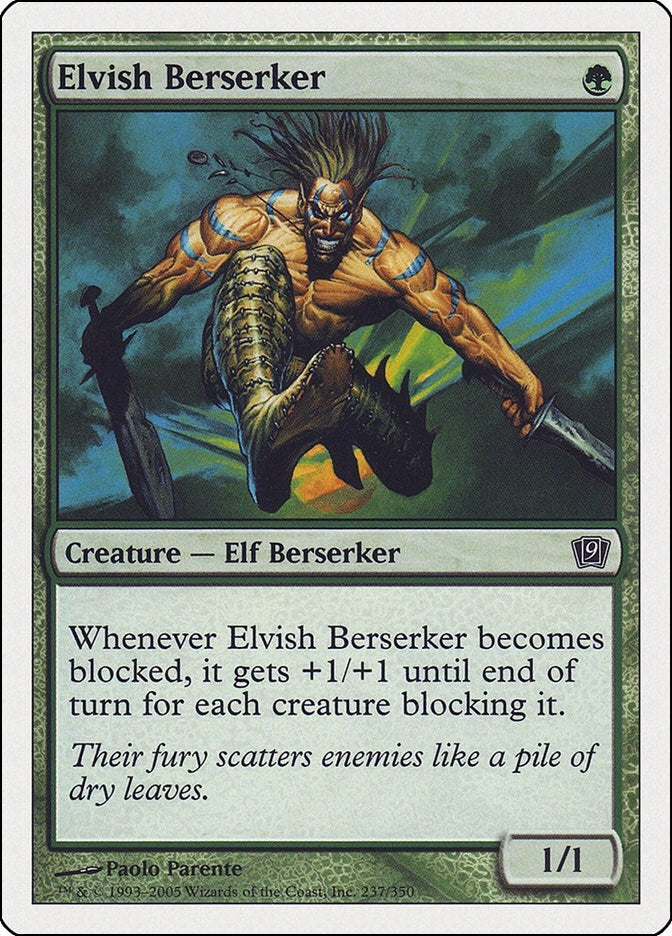 Elvish Berserker (237) (9ED)