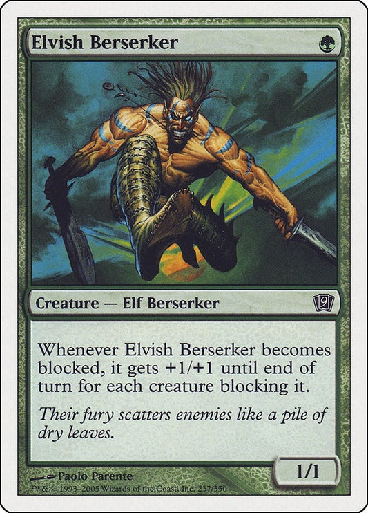Elvish Berserker (237) (9ED)