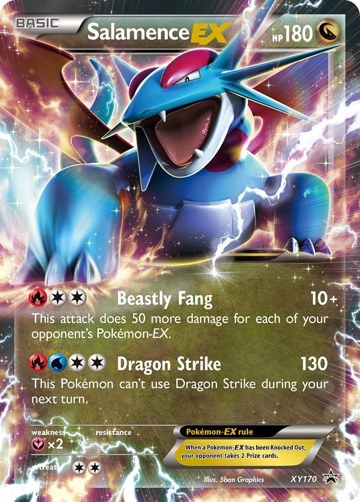Salamence EX - XY170 (XY170) (PR)