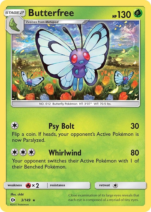 Butterfree (3/149) (SM01)