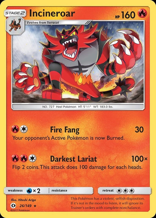 Incineroar (26/149) (SM01)
