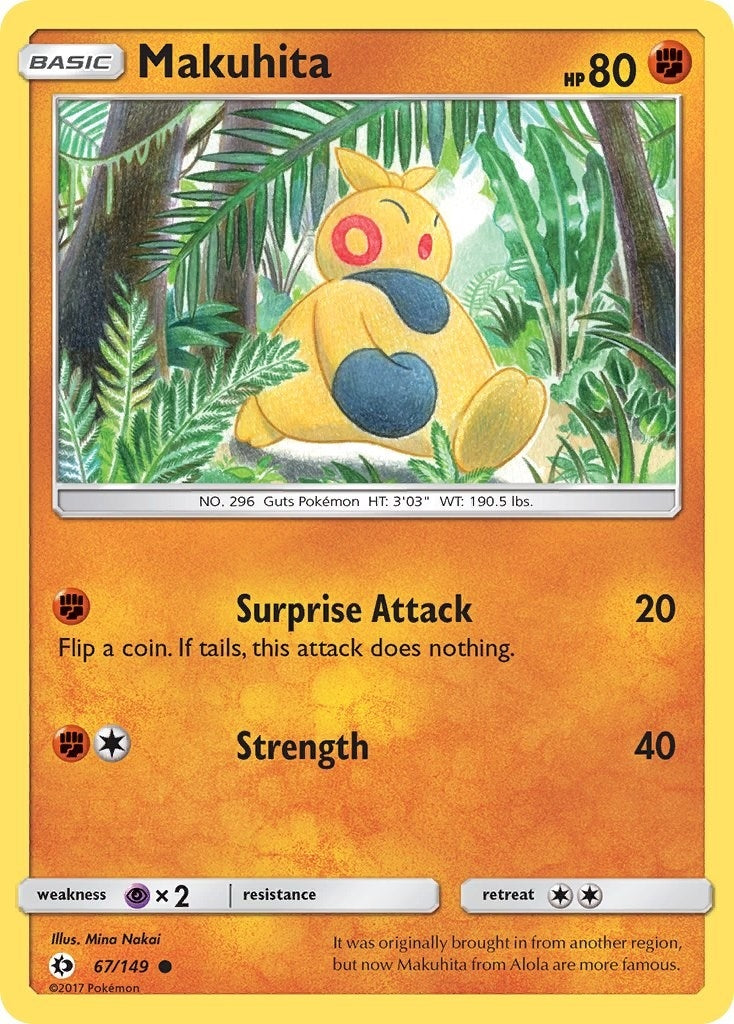Makuhita (67/149) (SM01)