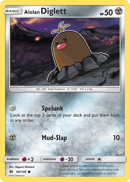 Alolan Diglett (86/149) (SM01)