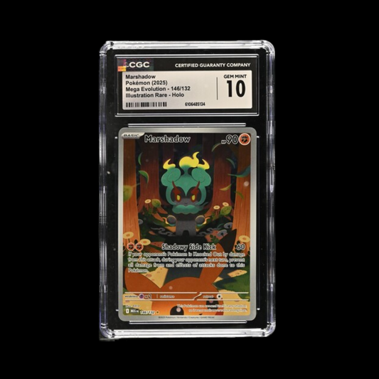 Pokemon Slab Marshadow 146 2025 CGC 10 Gem Mint
