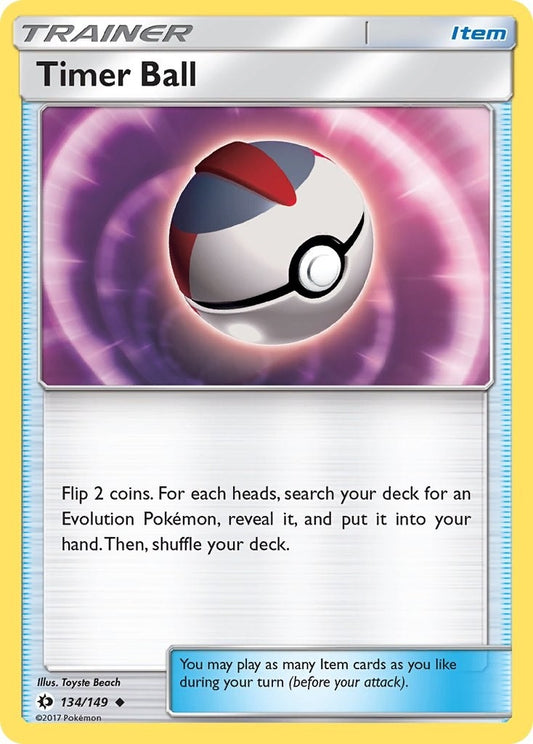 Timer Ball (134/149) (SM01)