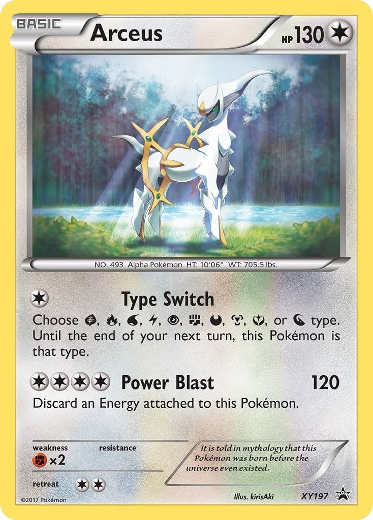 Arceus - XY197 (XY197) (PR)
