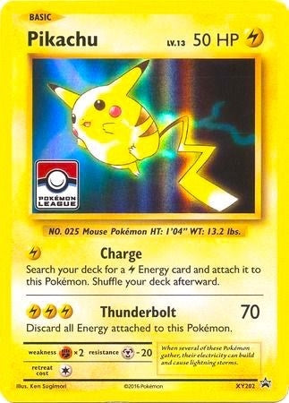 Pikachu - XY202 (Pokemon League) (XY202) (PR)