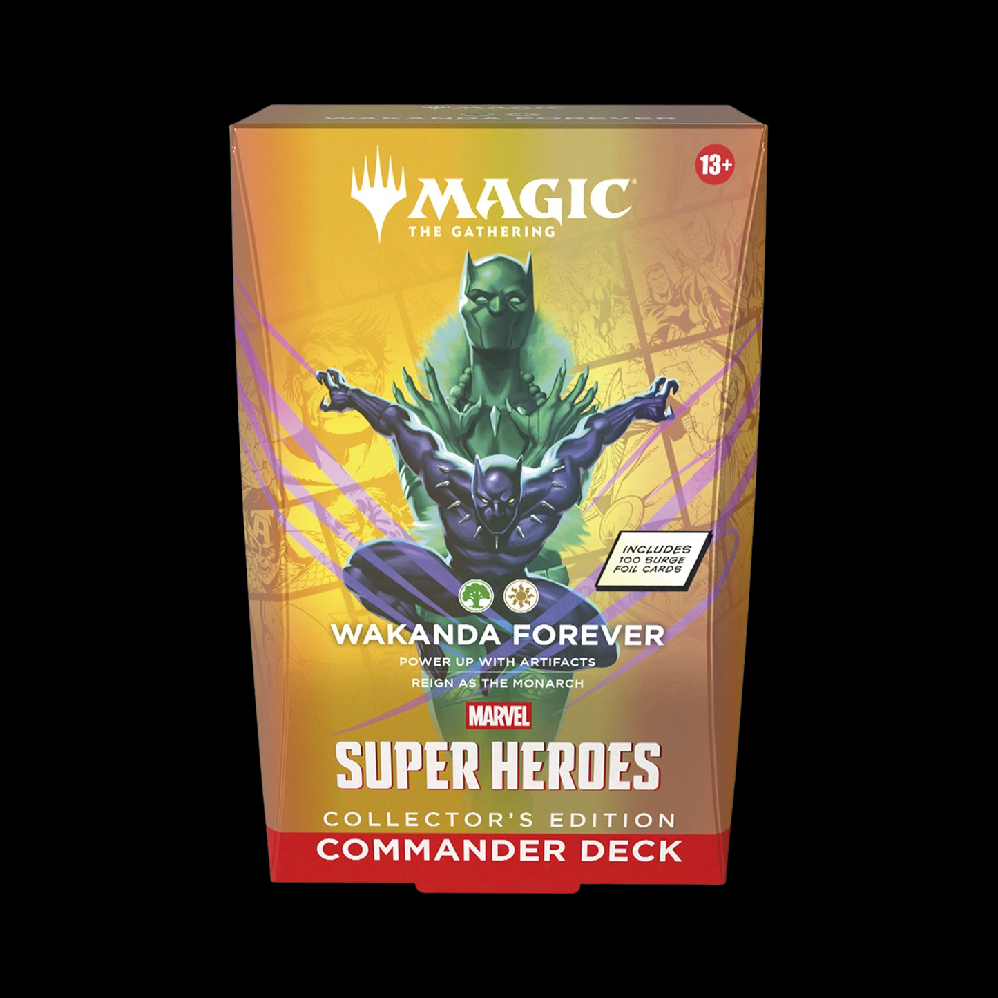 MTG Magic The Gathering Marvel Super Heroes Wakanda Forever Collector Commander Deck (Ships June 2026)