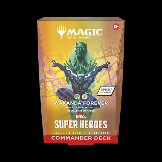MTG Magic The Gathering Marvel Super Heroes Wakanda Forever Collector Commander Deck (Ships June 2026)