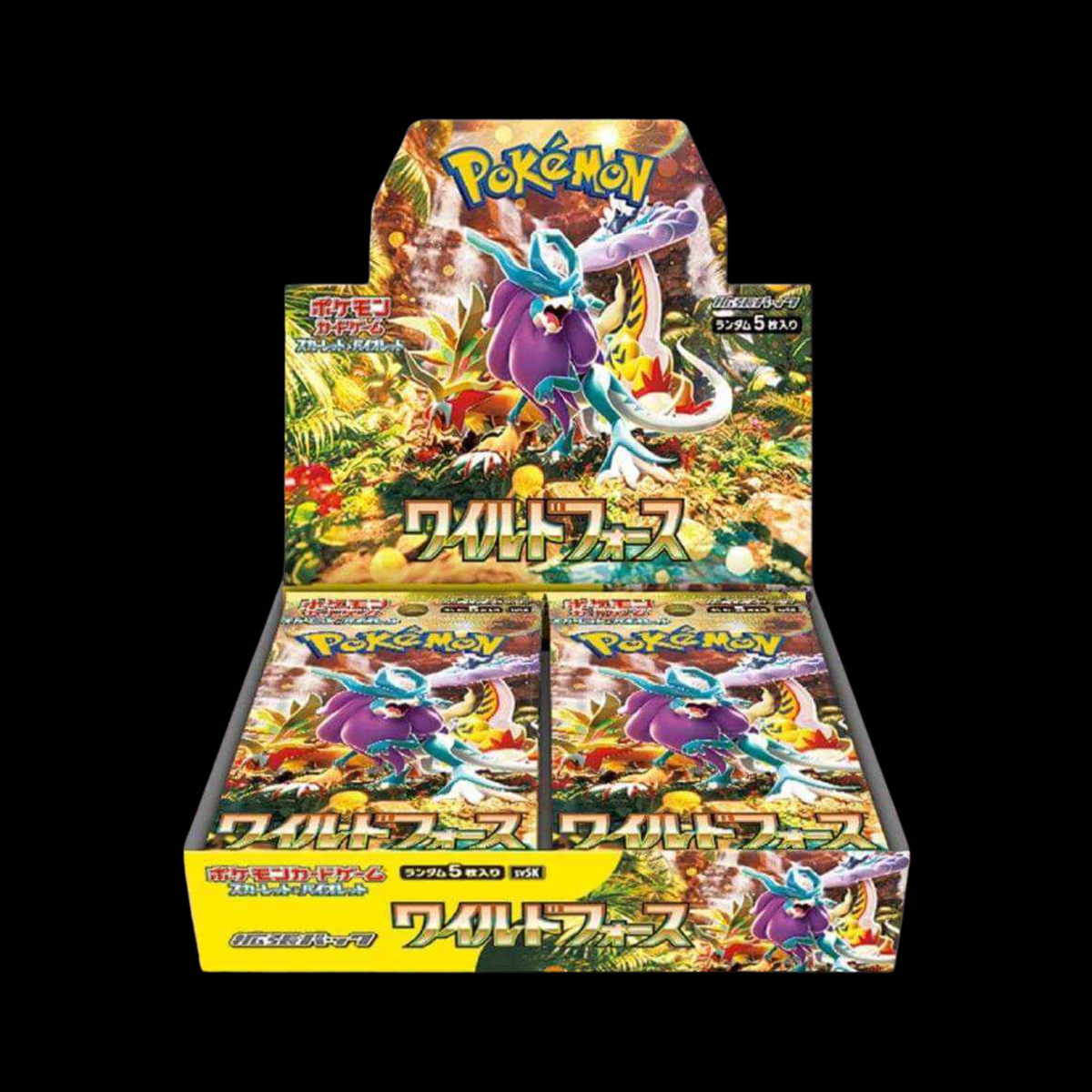 Pokemon JP Wild Force Booster Box Shrink Wrapped