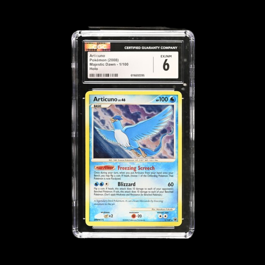 Pokemon Slab Articuno Holo 1/100 CGC 6 EX-MT 2008