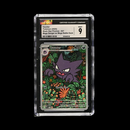 Pokemon Slab Haunter 027 2025 CGC 9 Mint