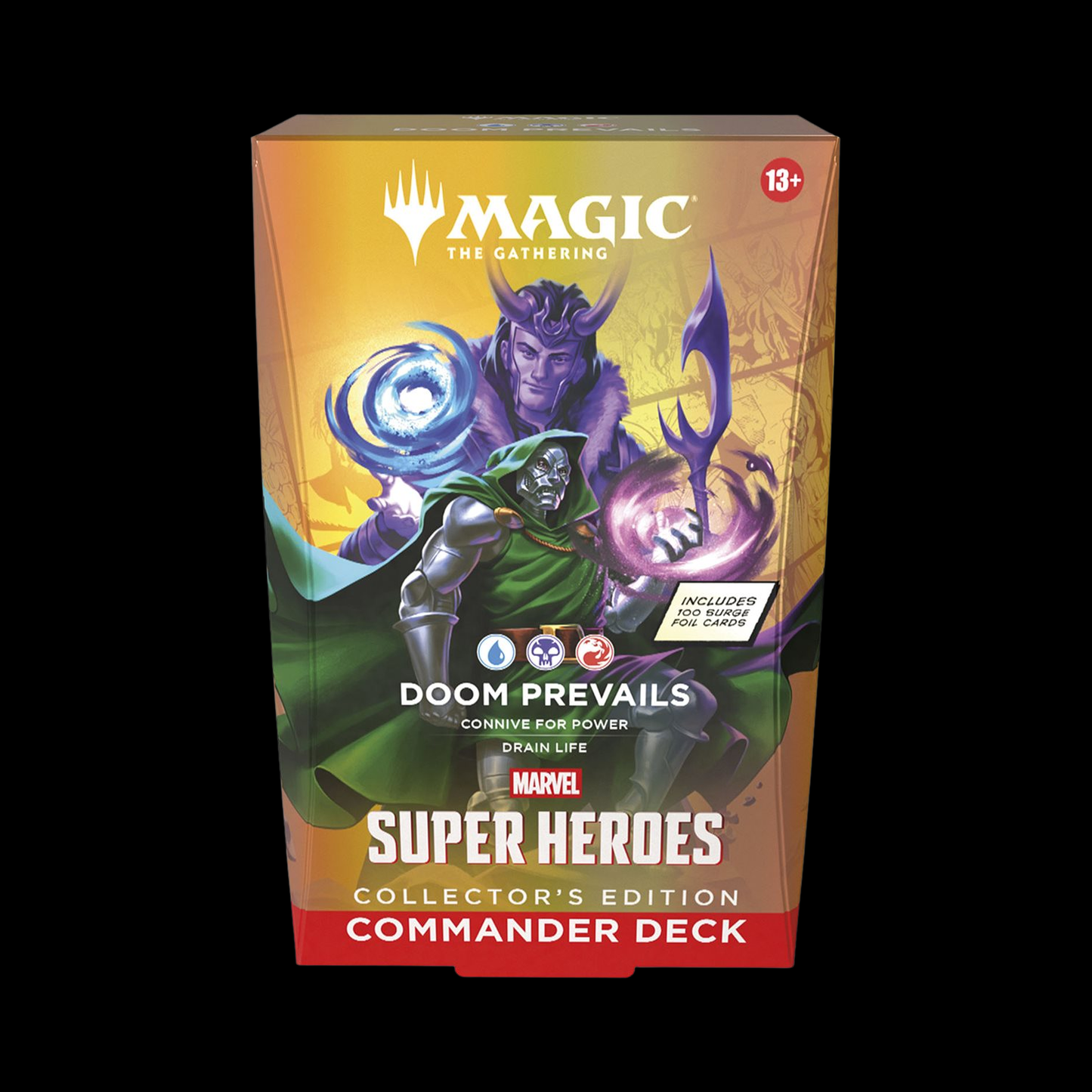 MTG Magic The Gathering Marvel Super Heroes Doom Prevails Collector Commander Deck (Ships June 2026)