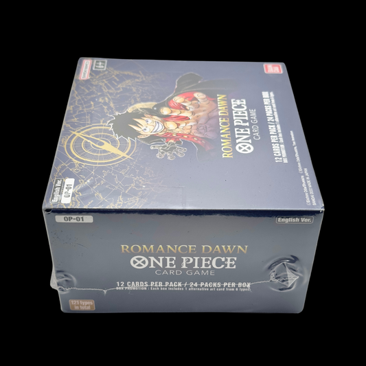 One Piece Romance Dawn Blue Bottom 1st Edition Booster Box OP-01