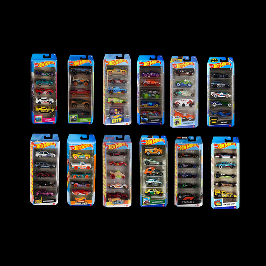 Hot Wheels 5 pack 1:64 -Choose Your Set- *Actual Cars May Differ From Picture*
