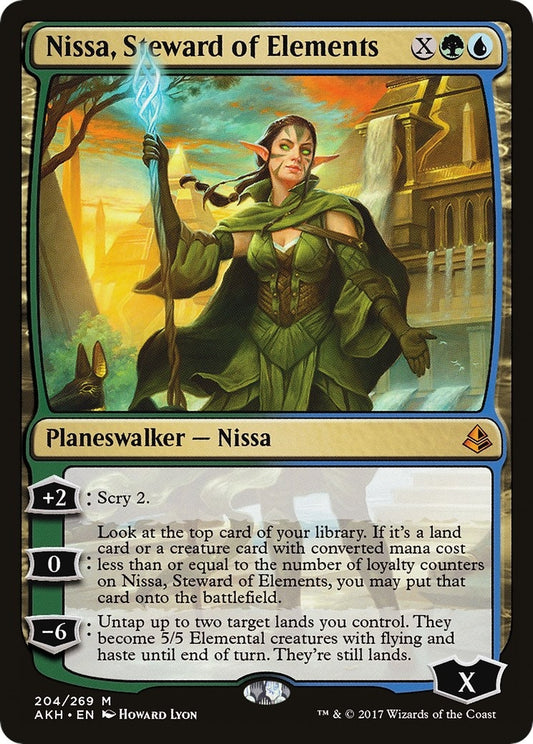Nissa, Steward of Elements (204) (AKH)
