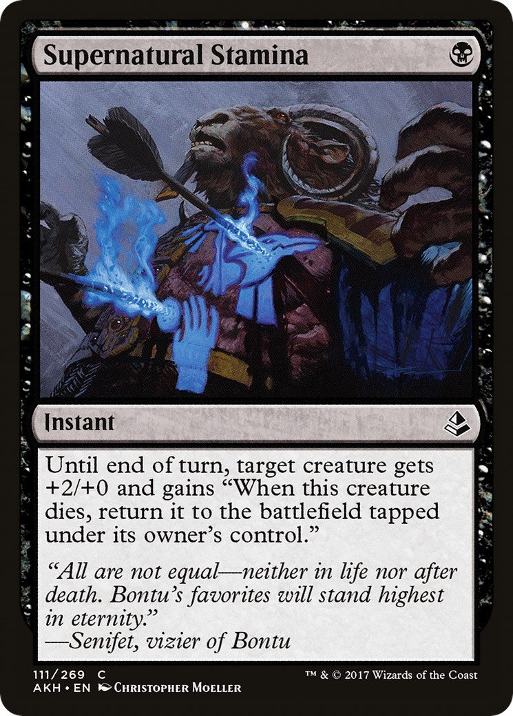 Supernatural Stamina (111) (AKH)