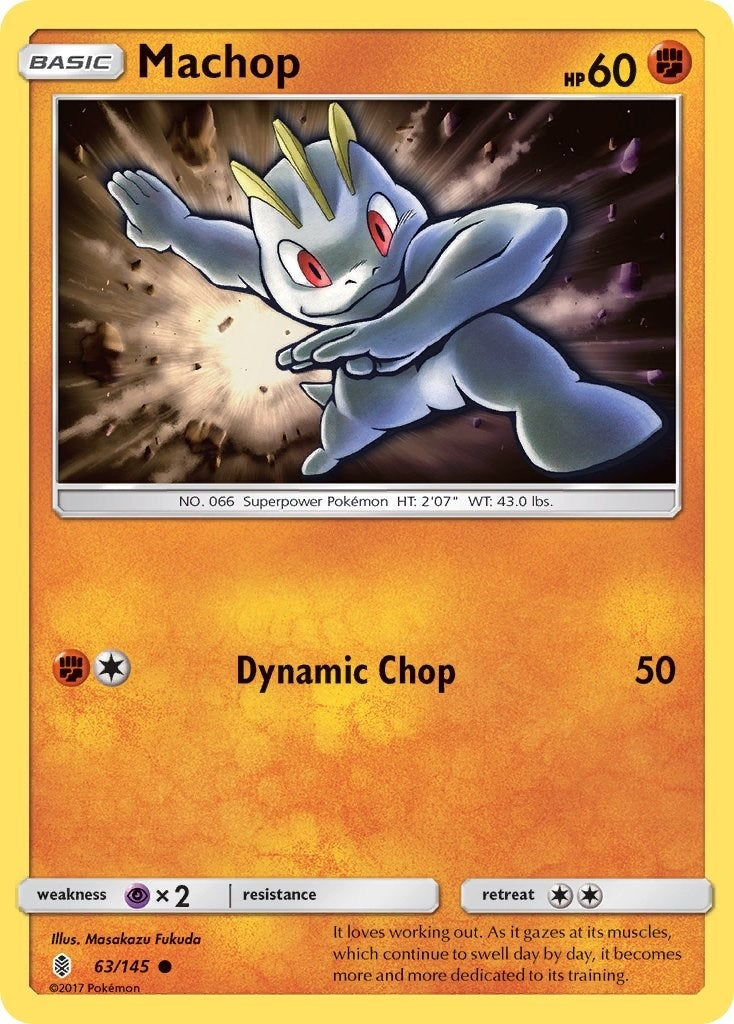 Machop (63) (63/145) (SM02)