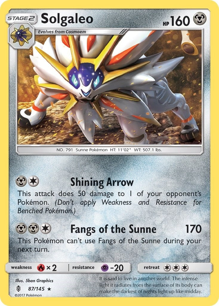 Solgaleo (87/145) (SM02)