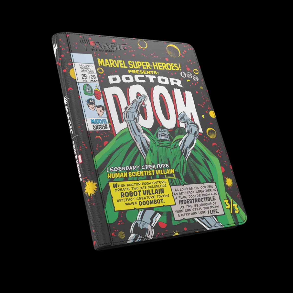 Gamegenic MTG Binder Doctor Doom 9 Pocket 360x