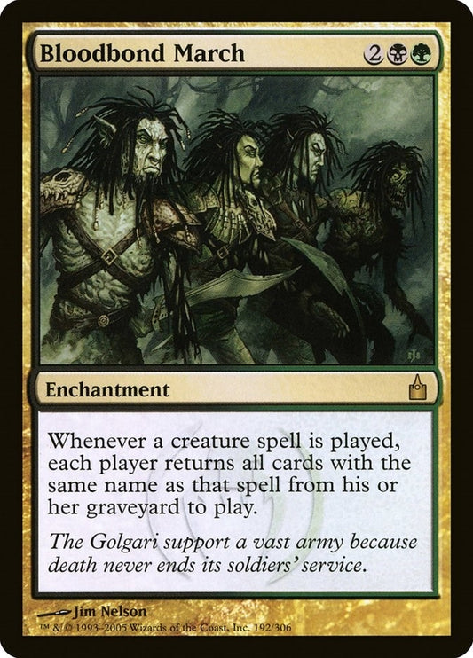 Bloodbond March (192) (RAV)