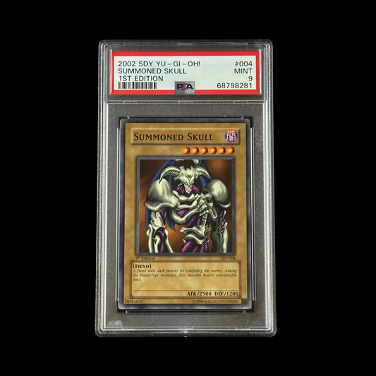 Yu-Gi-Oh! Slab Summoned Skull 1st Edition SDY-004 PSA 9 Mint 2002