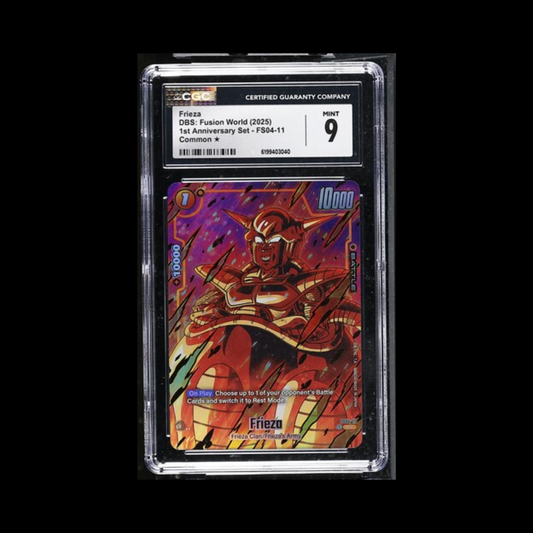 Dragon Ball Super Fusion World Slab Frieza FS04-11 CGC 9 Mint 2025