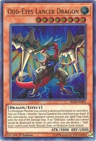 Odd-Eyes Lancer Dragon (BLLR-EN001) (BLLR)