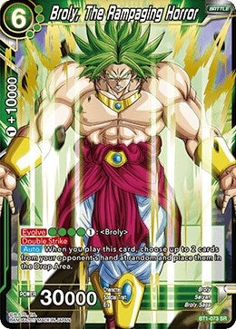 Broly, The Rampaging Horror (BT1-073) (Galactic Battle) (DBS-B01)