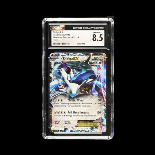 Pokemon Slab Dialga Ex Holo 62 CGC 8.5 NM 2014